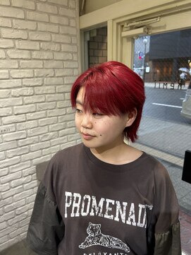 レミー(Remii) 【10代20代】顔周りレイヤー/ダブルカラー＆ブリーチ/札幌大通