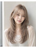 アース 熊本下通店(HAIR & MAKE EARTH)&nbsp;ミルクティーブロンド