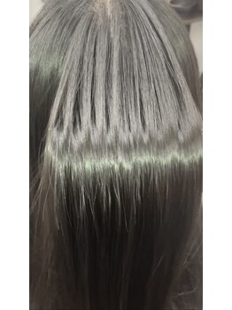 ヘアーズクレッセント(CRESCENT)の写真/自然なさらツヤストレートでまとまりやすく、朝のお手入れも快適に☆