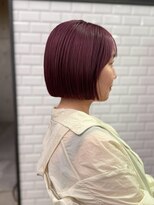 エムクランメイクス 原宿 表参道(m.clan MAKE'S) 切りっぱなしボブ