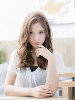 マリオ ヘアー デザイン(MARIO HAIR DESIGN)&nbsp;MARIO☆かきあげバングヌーディーベージュ