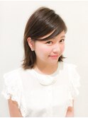 <HAIRLOGY>   外ハネナチュラルボブ