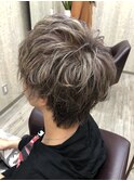 グレージュハイライト