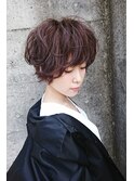 【美フォルムくびれショート×ラベンダーアッシュ】担当スガワラ