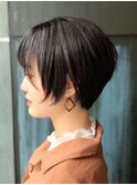 甘辛ショートボブ ダークシルバー kiyo