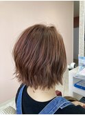 切りっぱなしボブ