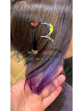 ビーエリアプレミアータ(BE AREA PREMIATA) コントラストインナーカラー