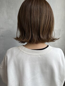 キチ(kichi.) [kichi.] 外ハネボブ×まろやかベージュ