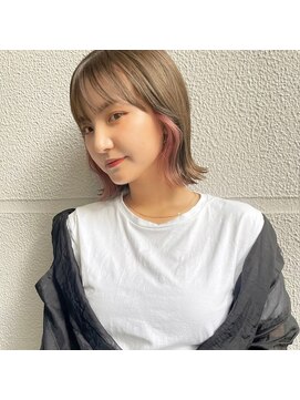 エストアール フクオカ 福岡博多店(est-r. Fukuoka) インナーカラー/透明感カラー/イヤリングカラー