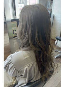 エピス 麻生1号店(epice) ハネ感ウェーブ×プラチナベージュ