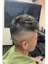 エックス 淵野辺(EX)&nbsp;2ブロックスキンフェード×メッシュカラー