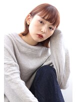 マルシェ(marche)&nbsp;大人可愛いミディアム外ハネボブ　20代30代40代