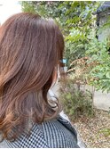 透明感カラー こなれミディアム 外ハネ美髪