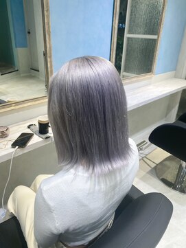 アソビセカンド 原宿(ASOBI 2nd) ボブ/ホワイトシルバー