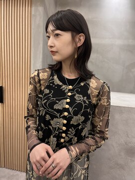 ロンドプロフィール 浦和(Lond profil) 中川　前髪カット顔まわり似合わせ外ハネくびれレイヤーミディ