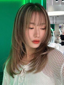レディアル 渋谷(REDEAL) ワンホンヘア/韓国ヘア/前髪[レイヤーカット/渋谷]