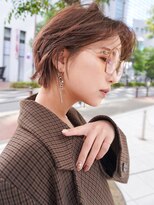 ノラ ウメダ(NORA UMEDA)&nbsp;【NORA UMEDA 高木】マニッシュショート　ショコラブラウン