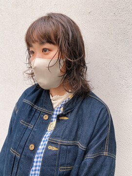 フェンヘアーアイス 中目黒(Fen.hair ici) 小顔似合わせカットくびレイヤーエモージュ大人可愛いパーマ