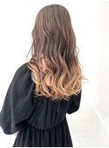 フレンチガーリー エギョモリ くすみブルー グレーベー