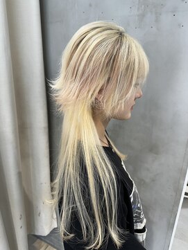 シーン(seen) ○中性ウルフカットロングウルフレイヤーカットクラゲウルフ○