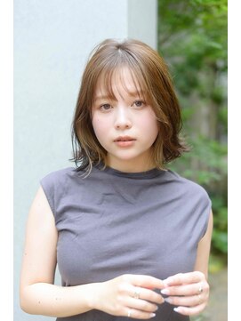 サンク ドリームプラザ店(CINQ) 【CINQ】大柳　大人切りっぱなしボブ２０代３０代インナーカラー