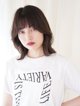 ネオリーブ チロル 横浜西口店(Neolive CiroL.) 韓国風レイヤーカット くびれミディアム