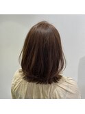 簡単スタイリング◎外ハネくびれボブ