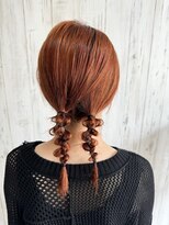 ジェイエルビー(JLB) 【JLB・YU】オレンジカラー/簡単アレンジ