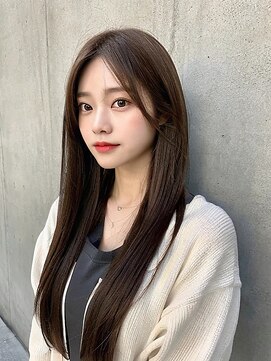 リンク(LinQ) ワンカールレイヤー美髪エアリーロングピンクブラウン