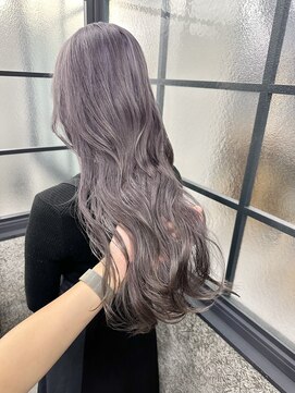 レーベン(LEBEN) 【ブリーチ２回～】パープルアッシュ★