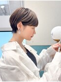 イメチェンショート美髪ワイドバングレイヤー髪質改善/立川