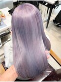 ボブルフ/ネビージュ/小顔/ワンレン/スモーキーアッシュ[渋谷駅]