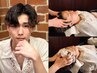 【頭皮の汚れ,脱男の臭い】ヘアカット+炭酸プラーミアヘッドスパ  ￥9570