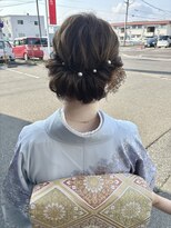 美容室 アイディー i-dee ギブソンタック