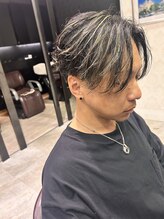 アース 大宮宮原店(HAIR&MAKE EARTH) 毛流れメッシュセンターパート