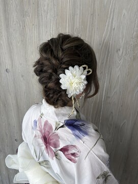 エフィールベルタ(afeel belta) ゆるっと感がかわいい*人気のアップヘアアレンジ/夏祭り