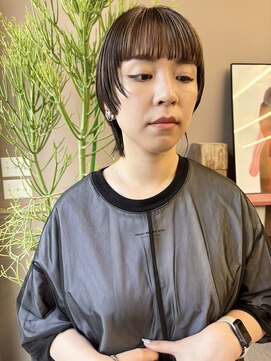 フェンヘアーアイス 中目黒(Fen.hair ici) 似合わせカットマッシュレイヤーボブでこなれ感UP