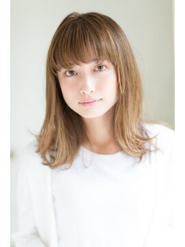 ヘアーパーク マンボ(HAIR PARK MAMBO) 暖色系カラー レイヤーミディアム【hair park MAMBO 豊田 梅坪】