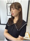【artman 青井美海】顔周りカット/アッシュブラウン/髪質改善