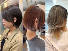 パルフェ ヘアー バイ オーク 九大学研都市(parfait hair byOAK)の雰囲気(ショートボブ、レイヤーや大人向けブリーチも◎)