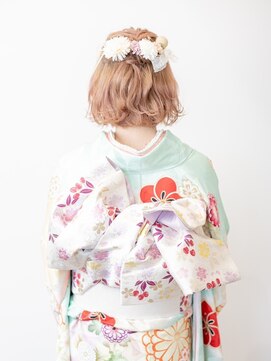 ヘアーサロン アモル(HAIR SALON Amor) #成人式#着付け#ヘアセット