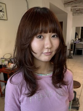 ナループロアツム(Nalu pu loa Tsum) パーマ落とし/パーマ戻し/レイヤー