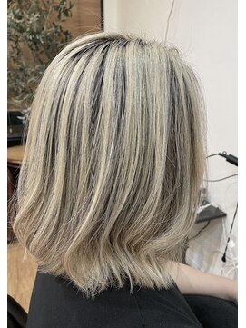 ジブドオブジェ(Jib d'obj) 八尾/ハイライト/髪質改善/酸性ストレート/バレイヤージュ