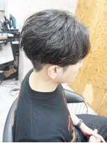 ヘアテリア リュウ 大塚(hair teria ryu) メンズパーマ/センターパートマッシュ/フェザーパーマ