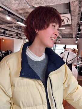 ネイビー(nvy) 大人ニュアンスショート