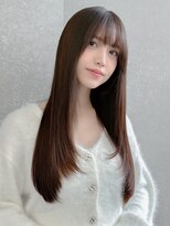 ロンドクレール 川崎(Lond clair) 韓国顔周り/ハイレイヤー/ミディアムレイヤーカット/川崎97