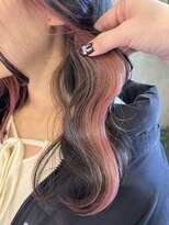 ラシサ(rashisa)&nbsp;インナーカラー/ピンクベージュ