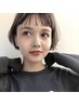 【学割U24/初カラー】　似合わせカット＋透明感カラー＋トリートメント