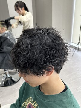 グロップ 町田(GLOP) 大人かっこいいメンズ波巻きパーマ