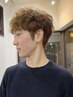 【廣指名】メンズカット+カラー(ショート、刈り上げのみ)